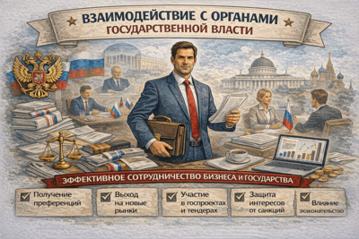 Взаимодействие с органами государственной власти