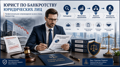 Юрист по банкротству юридических лиц

